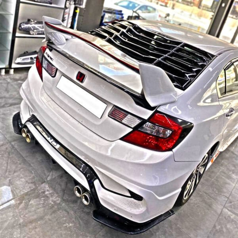 Honda Civic Fb7 Arka Cam Vizörü (Plastik)