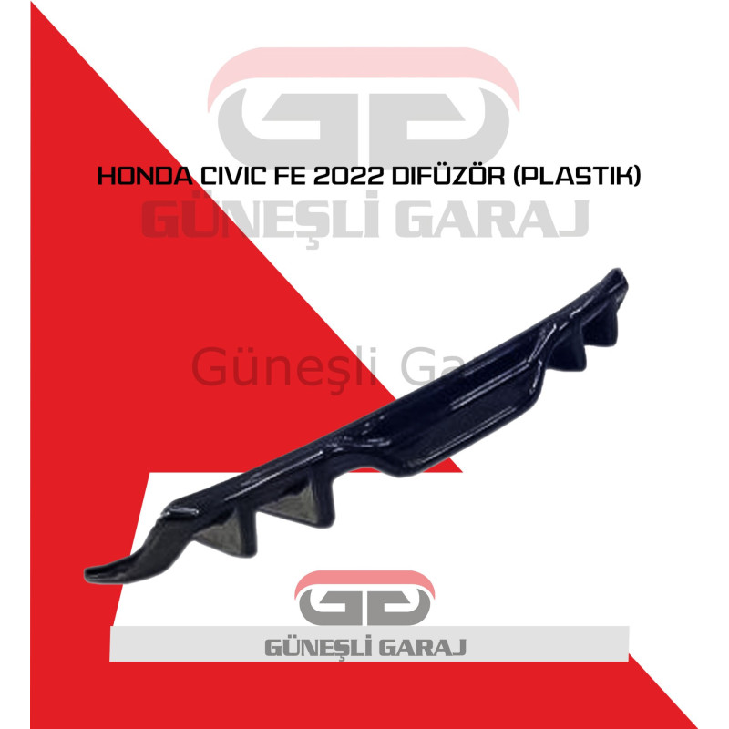 Honda Civic FE 2022 Difüzör (Plastik)
