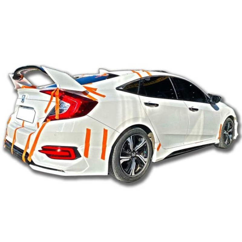 Honda Civic Fc5 Turbo Yan Marşpiyel (Plastik)