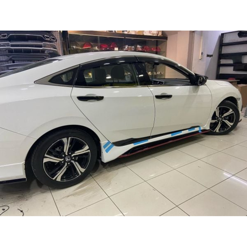 Honda Civic Fc5 Mugen Yan Marşpiyel (Plastik)