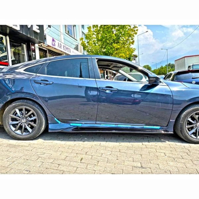 Honda Civic Fc5 Mugen Yan Marşpiyel (Plastik)