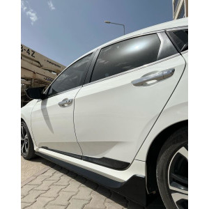 Honda Civic Fc5 Typer Yan Marşpiyel (Plastik)