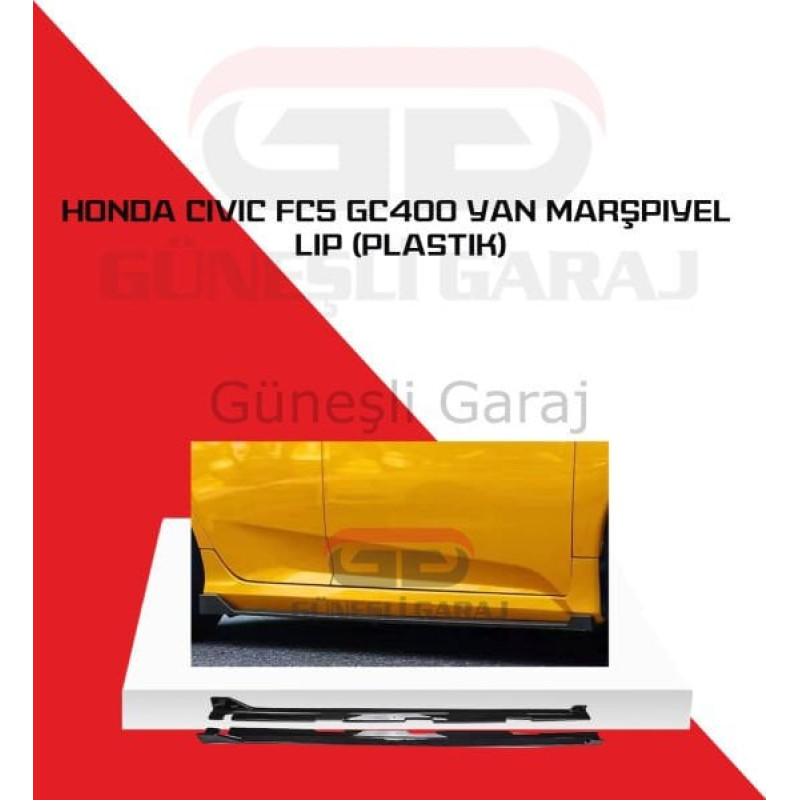 Honda Civic Fc5 Gc400 Yan Marşpiyel Lip (Plastik)