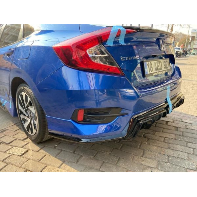 Honda Civic Fc5 Mugen Arka Ek (Plastik)