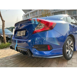 Honda Civic Fc5 Mugen Arka Ek (Plastik)
