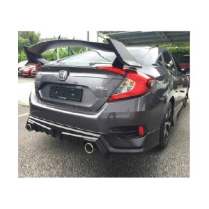 Honda Civic Fc5 Mugen Arka Ek (Plastik)