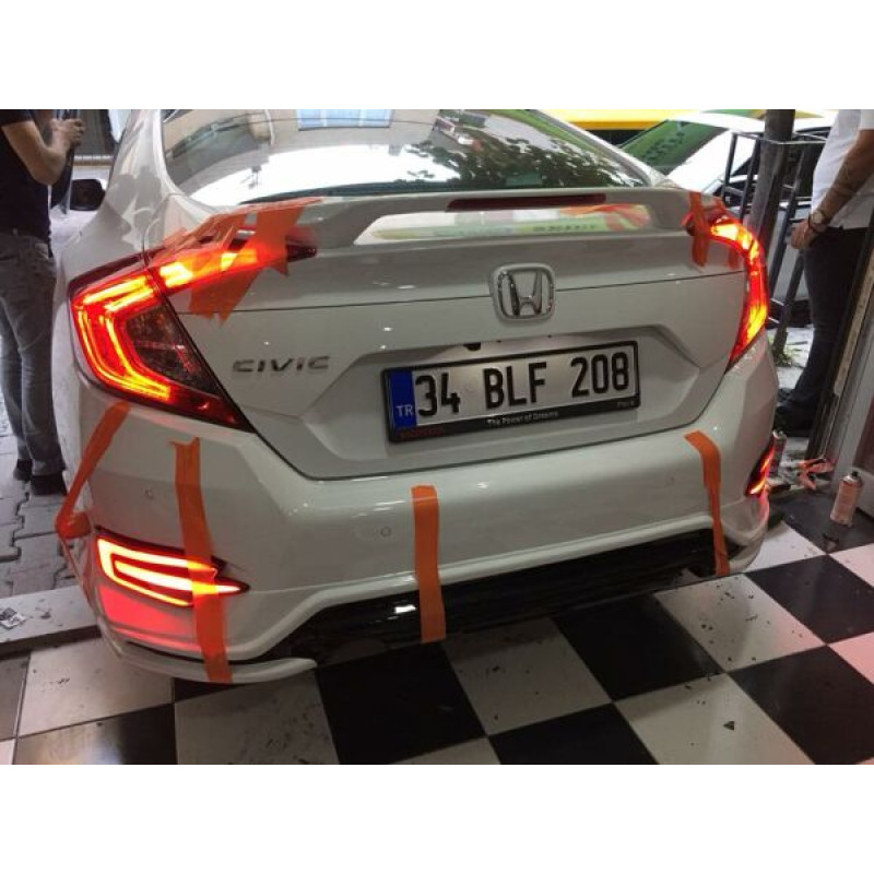 Honda Civic Fc5 Turbo Arka Ek (Plastik)