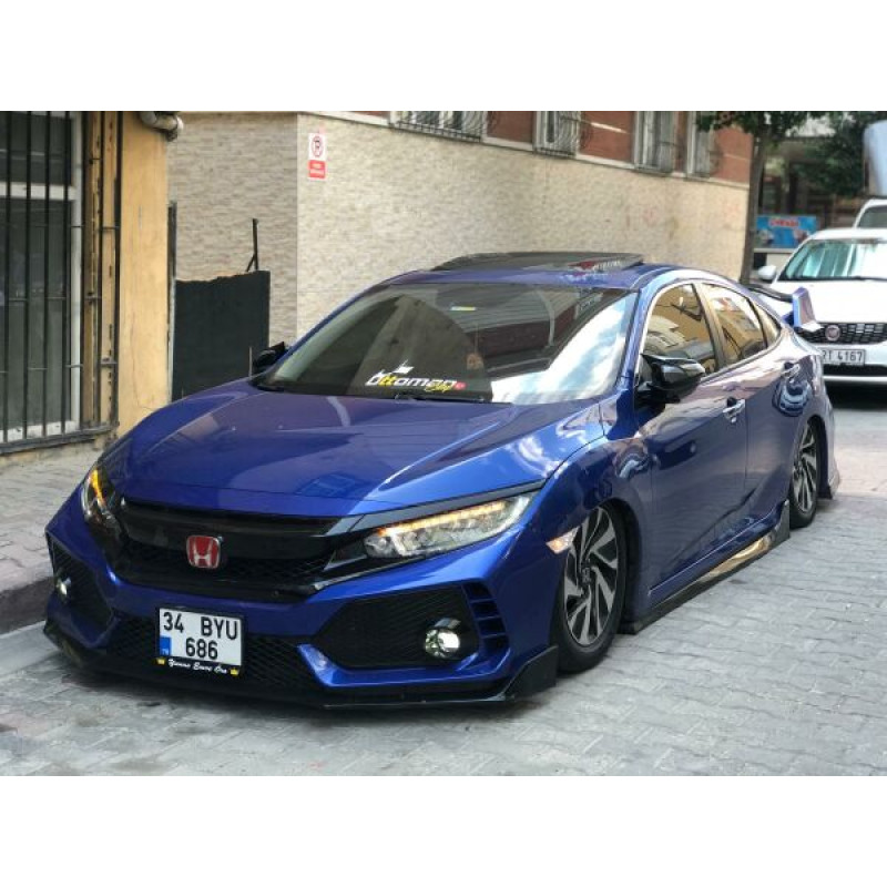 Honda Civic Fc5 Turbo Uyumlu Ön Lip (Plastik)