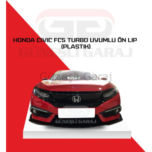 Honda Civic Fc5 Turbo Uyumlu Ön Lip (Plastik)