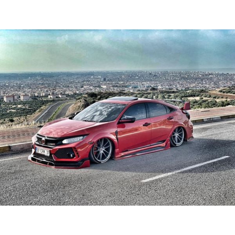 Honda Civic Fc5 Ön Lip Custom (Plastik)