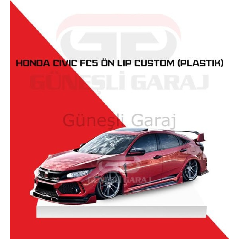 Honda Civic Fc5 Ön Lip Custom (Plastik)