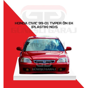 Honda Civic 99-01 Typer Ön Ek (Plastik) No:5