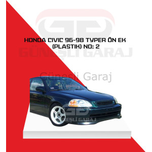 Honda Civic 96-98 Typer Ön Ek (Plastik) No: 2