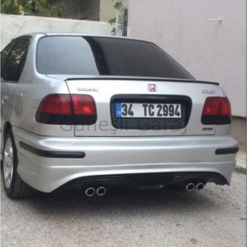 Honda Civic İes Makyajsız Kasa Custom Arka Ek (Plastik)