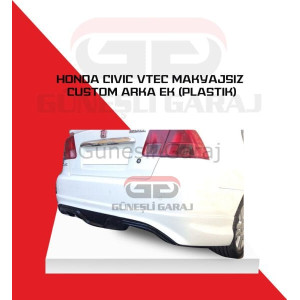 Honda Civic İes Makyajsız Kasa Custom Arka Ek (Plastik)