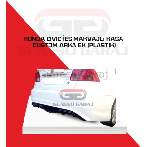 Honda Civic İes Makyajlı Kasa Custom Arka Ek (Plastik)
