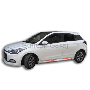Hyundai i20 Yan Marşpiyel (Plastik)