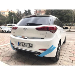 Hyundai i20 Egzoz Görünüm Difüzör (Plastik)