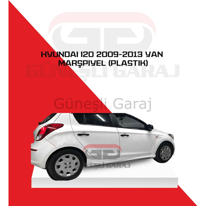Hyundai İ20 2009-2013 Yan Marşpiyel (Plastik)