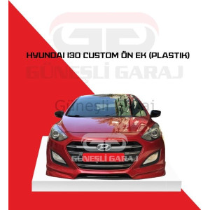 Hyundai i30 Custom Ön Ek (Plastik)