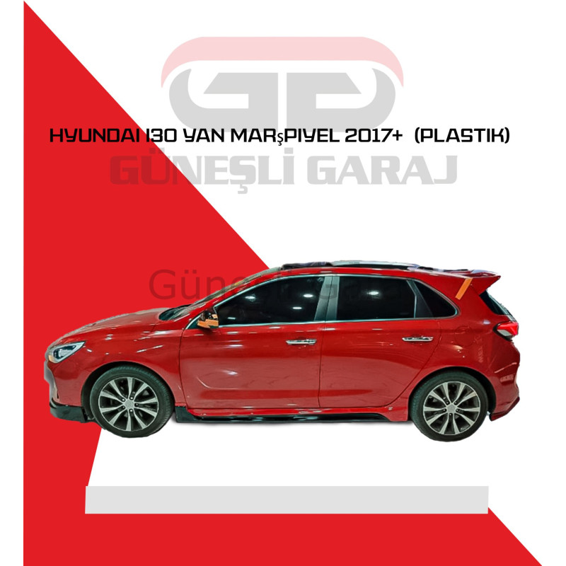 Hyundai i30 Yan Marşpiyel 2017+ (Plastik)