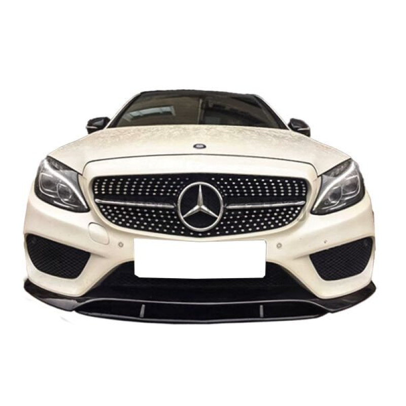 Mercedes W205 C180 2 Parça Ön Ek (Plastik)