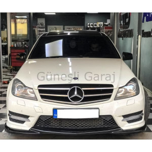 Mercedes W204 C180 Makyajlı Ön Ek (Plastik)