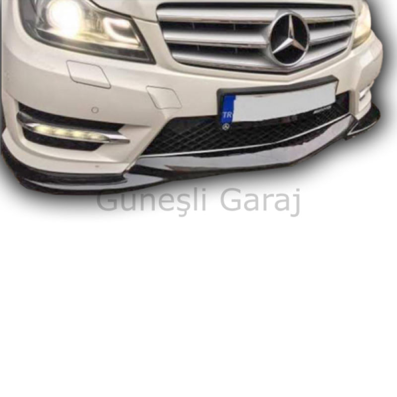 Mercedes W204 C180 Makyajlı Ön Ek (Plastik)
