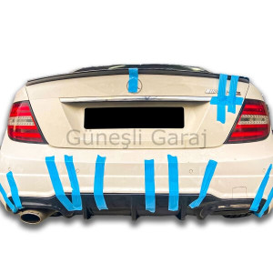 Mercedes W204 C180 Makyajlı Difüzör (Plastik)