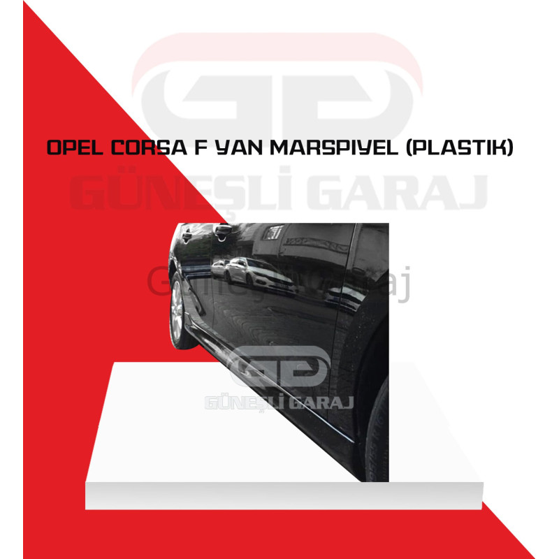 Opel Corsa F Yan Marşpiyel (Plastik)
