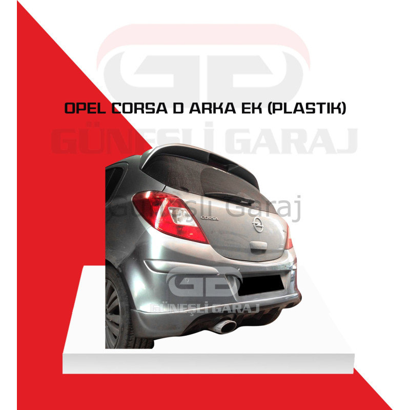 Opel Corsa D Arka Ek (Plastik)