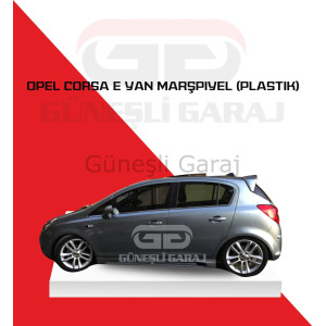 Opel Corsa E Yan Marşpiyel (Plastik)