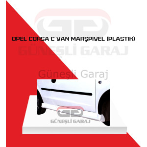 Opel Corsa C Yan Marşpiyel (Plastik)