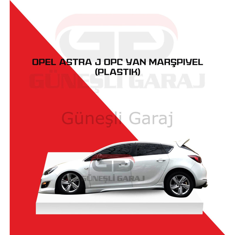 Opel Astra J Opc Yan Marşpiyel (Plastik)