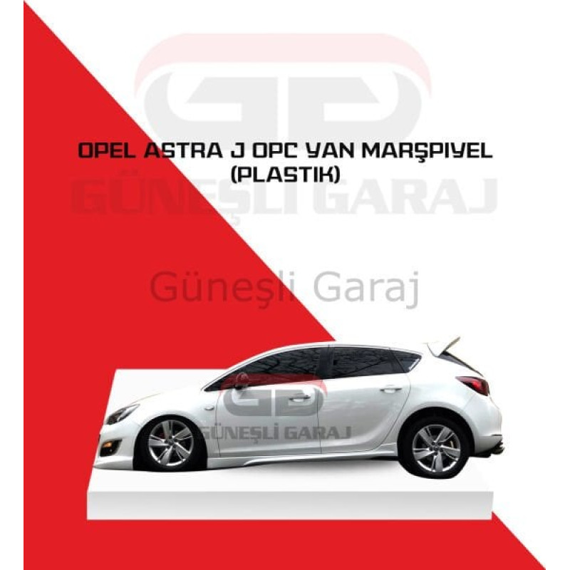 Opel Astra J Opc Yan Marşpiyel (Plastik)