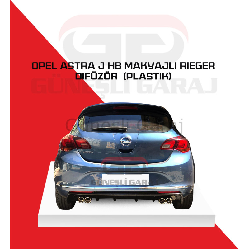 Opel Astra J Hb Makyajlı Rieger Difüzör (Plastik)