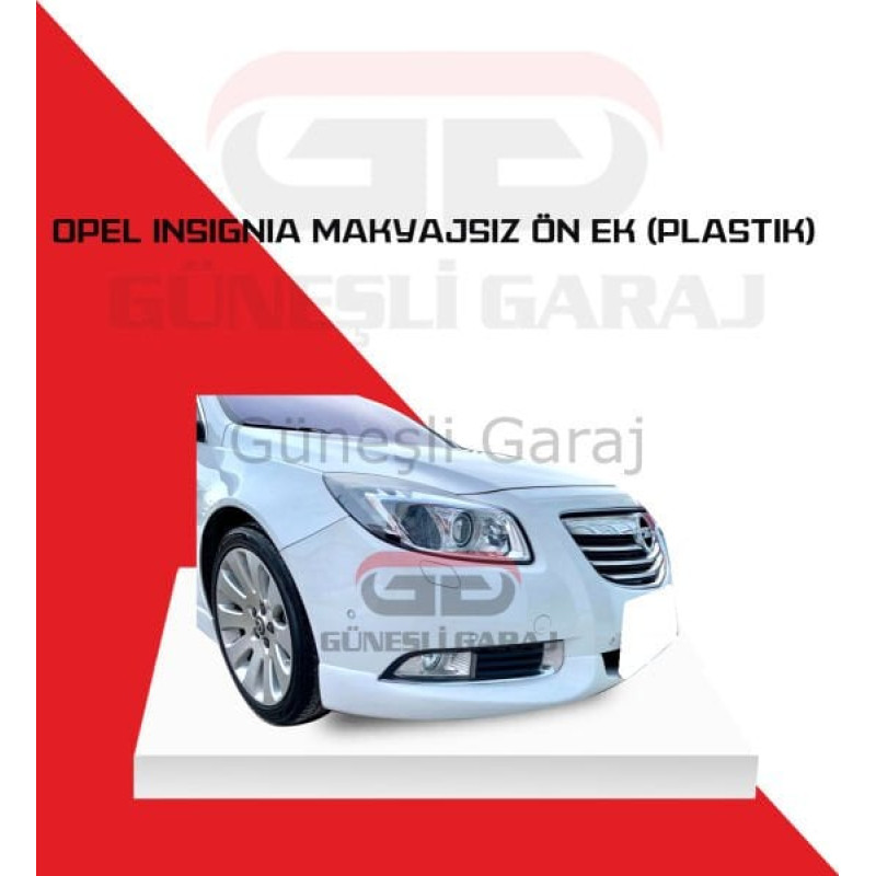 Opel Insignia Makyajsız Ön Ek (Plastik)