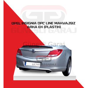 Opel Insignia Opc Line Makyajsız Arka Ek (Plastik)