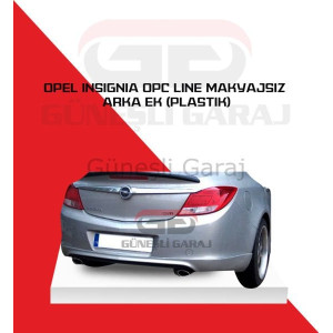 Opel Insignia Opc Line Makyajsız Arka Ek (Plastik)