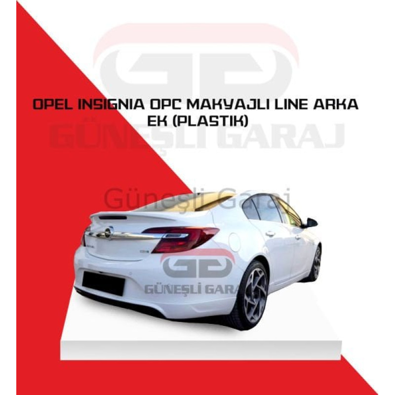 Opel Insignia Opc Makyajlı Line Arka Ek (Plastik)