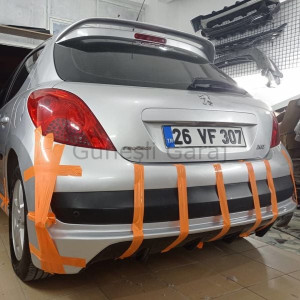 Peugeot 207 Arka Ek (Plastik)