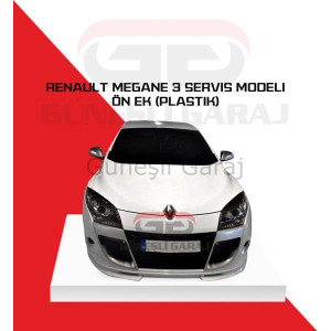 Renault Megane 3 Servis Modeli Ön Ek (Plastik)