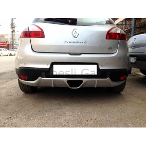 Renault Megane 3 RS Egzoz Görünümlü Difüzör 4 Kapı (Plastik)