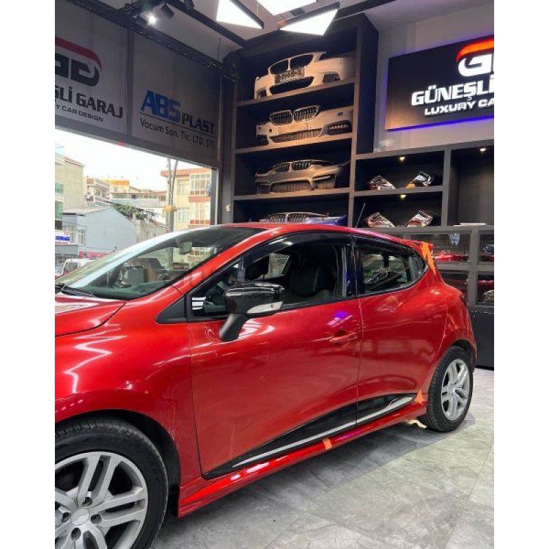 Renault Clio 4 R Yan Marşpiyel (Plastik)