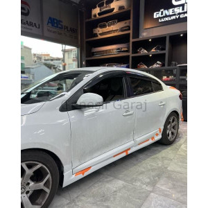 Renault Fluence Yan Marşpiyel (Plastik)