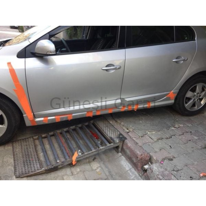 Renault Fluence Yan Marşpiyel (Plastik)