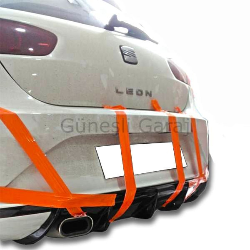 Seat Leon Mk2 Difüzör Makyajlı (Plastik)