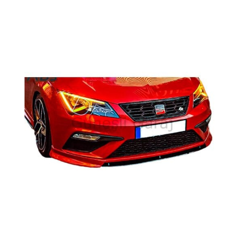 Seat Leon Mk3 2017-2020 Fr-Style-Xcellence 3 Parça Ön Ek (Plastik)