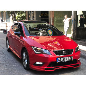 Seat Leon Mk3 2013-2016 Rieger Ön Ek (Plastik)