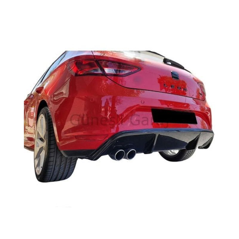 Seat Leon Mk3 Style Düz Difüzör (Plastik)